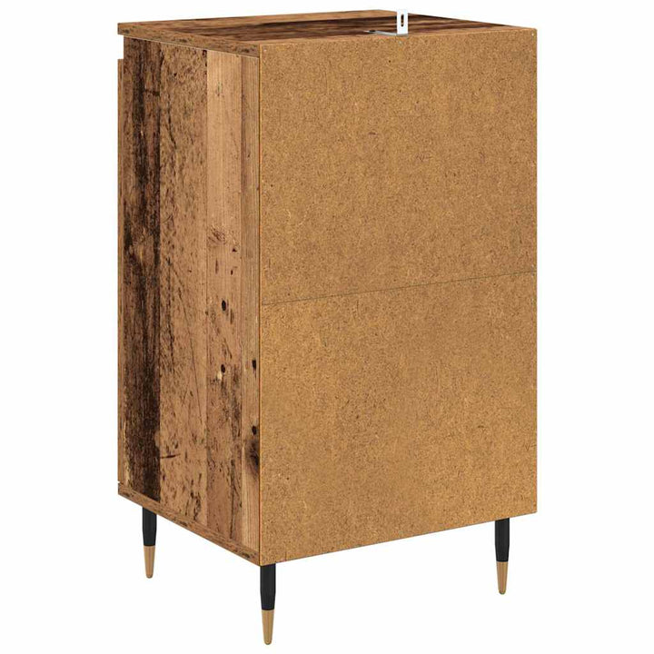 Sideboard 2 stk. Gammelt træ 40 x 35 x 70 cm