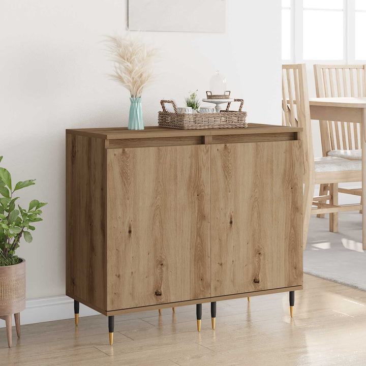 Sideboard 2 stk. Artisan Egetræ 40 x 35 x 70 cm