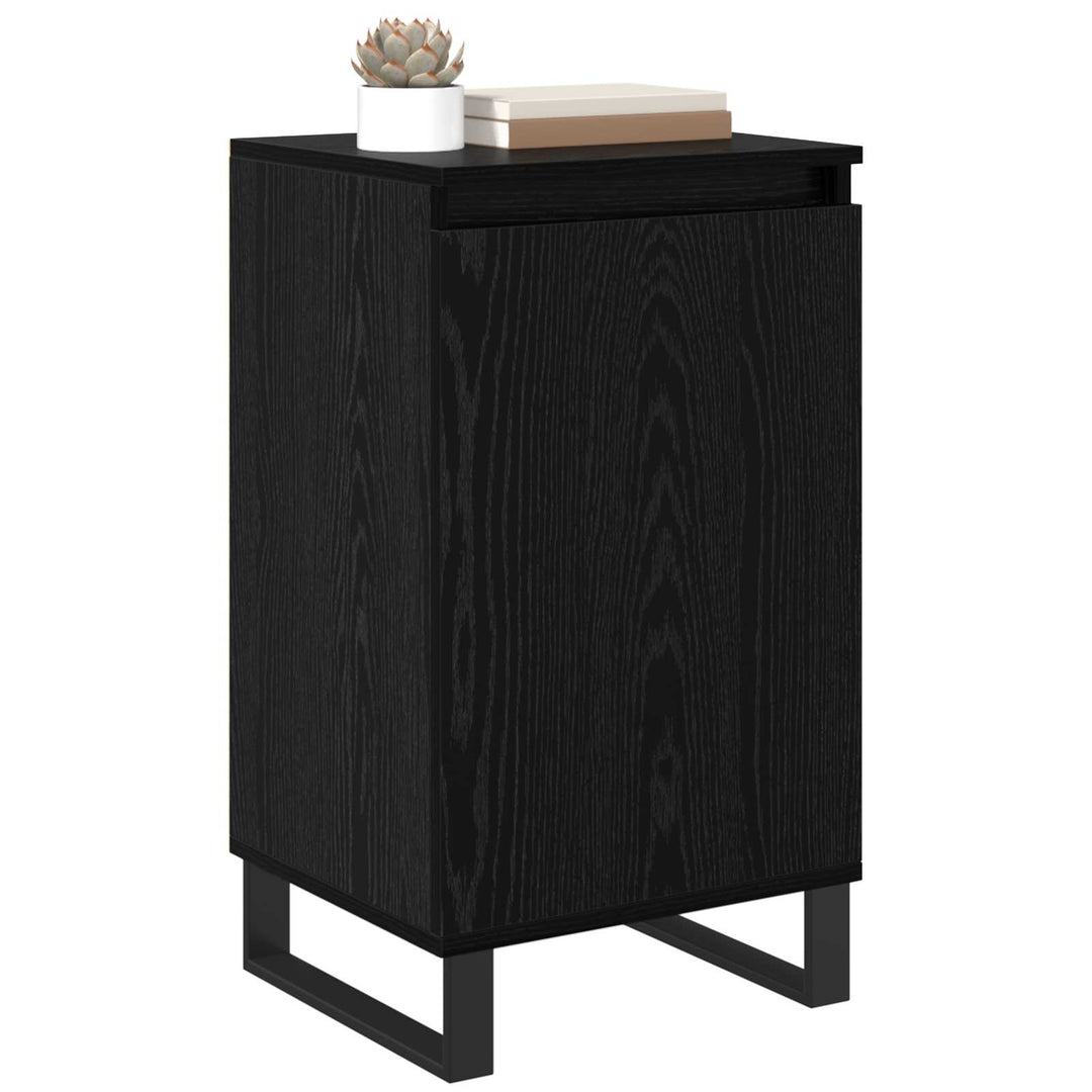 Sideboard Sort eg 40 x 35 x 70 cm Konstrueret træ