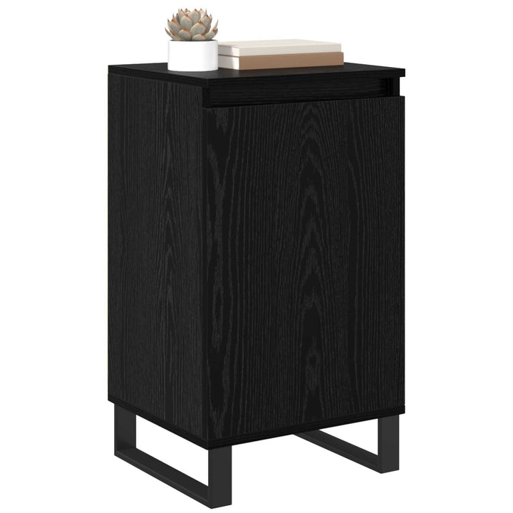 Sideboard Sort eg 40 x 35 x 70 cm Konstrueret træ