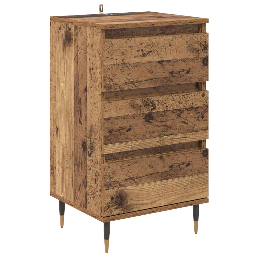 Sideboard Gammelt træ 35 x 40 x 70 cm Konstrueret træ