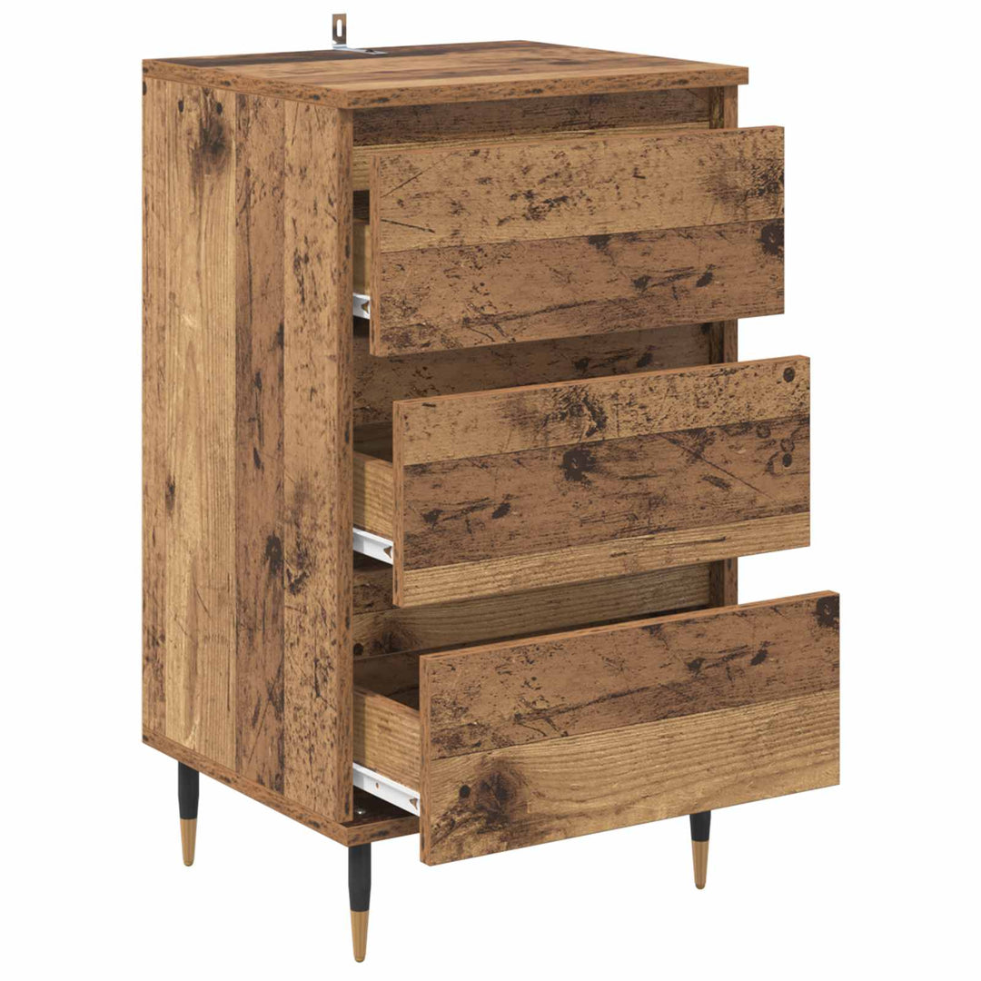 Sideboard Gammelt træ 35 x 40 x 70 cm Konstrueret træ