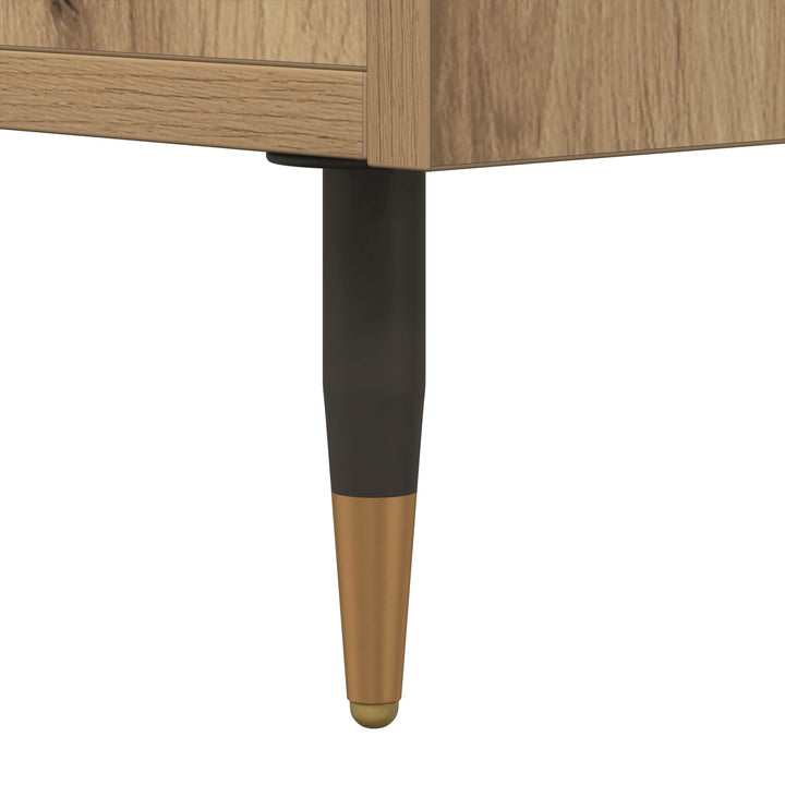 Sideboard Artisan Egetræ 40 x 35 x 70 cm Ingeniørt træ og jern