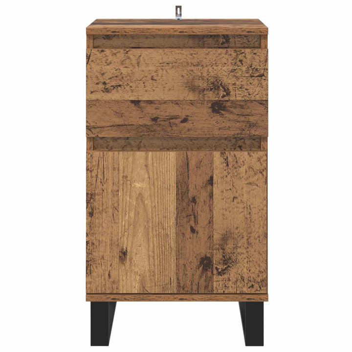 Sideboard Gammelt træ 35 x 40 x 70 cm Konstrueret træ