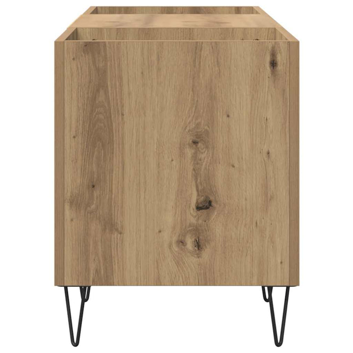 Pladeskab Artisan Egetræ 121 x 38 x 48 cm Ingeniørt træ og jern