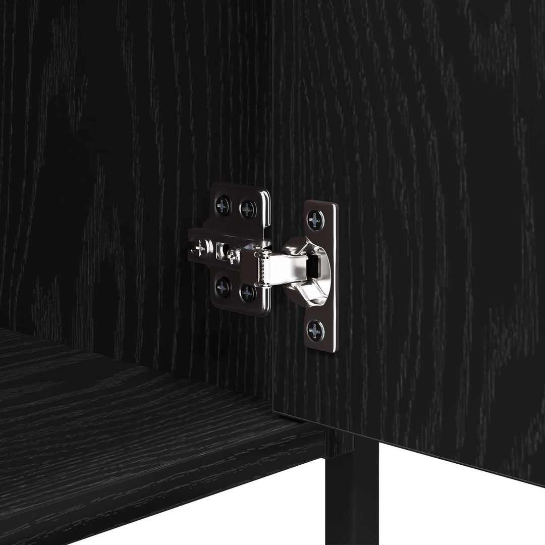 Natskab Sort eg 40 x 42 x 60 cm Konstrueret træ
