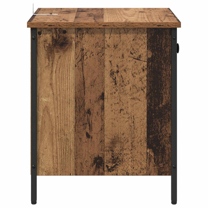Natskab 2 pcs Gammelt træ 40 x 42 x 50 cm Konstrueret træ