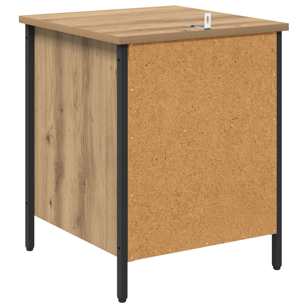 Natskab 2 pcs Artisan Egetræ 40 x 42 x 50 cm Konstrueret træ