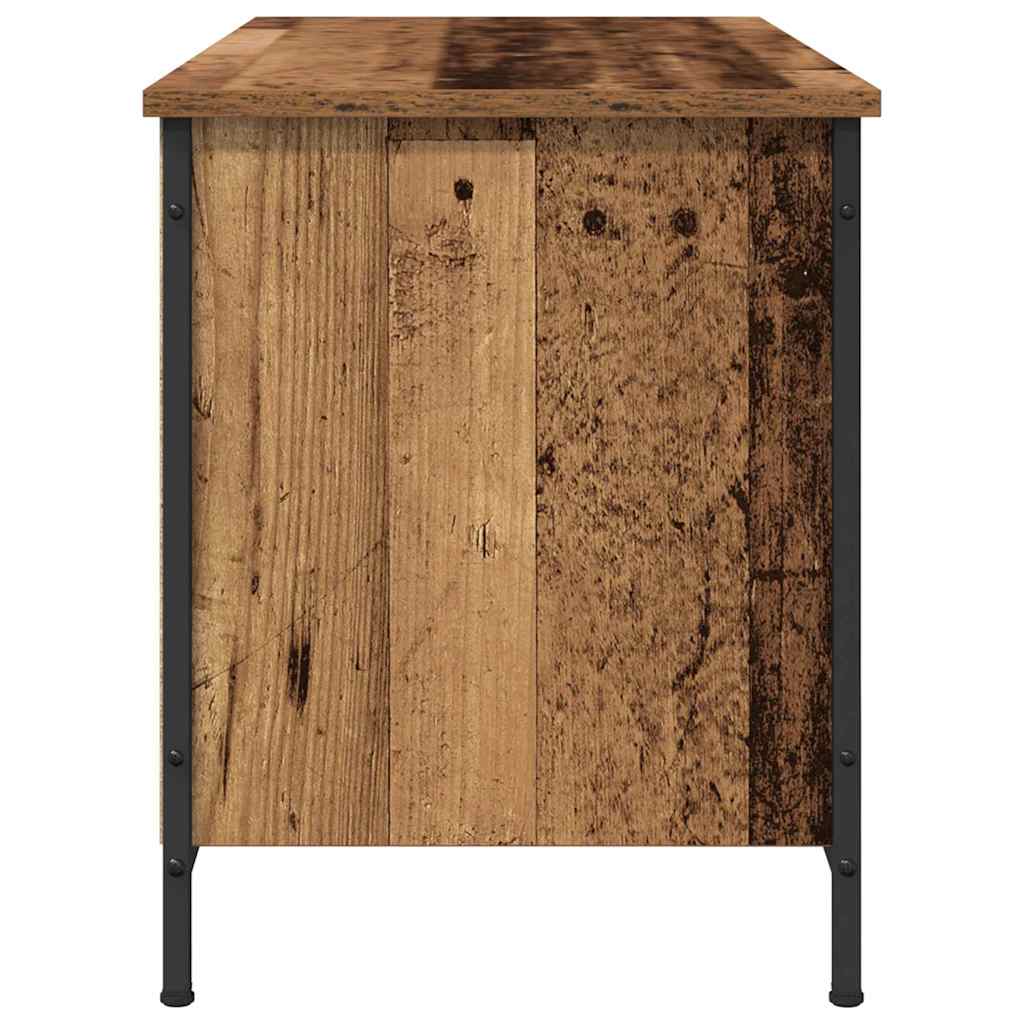 TV-skab Gammelt træ 100 x 40 x 50 cm Konstrueret træ