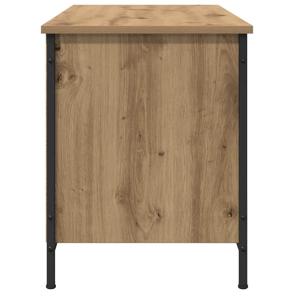 TV-skab 100 x 40 x 50 cm Artisan Egetræ Konstrueret træ
