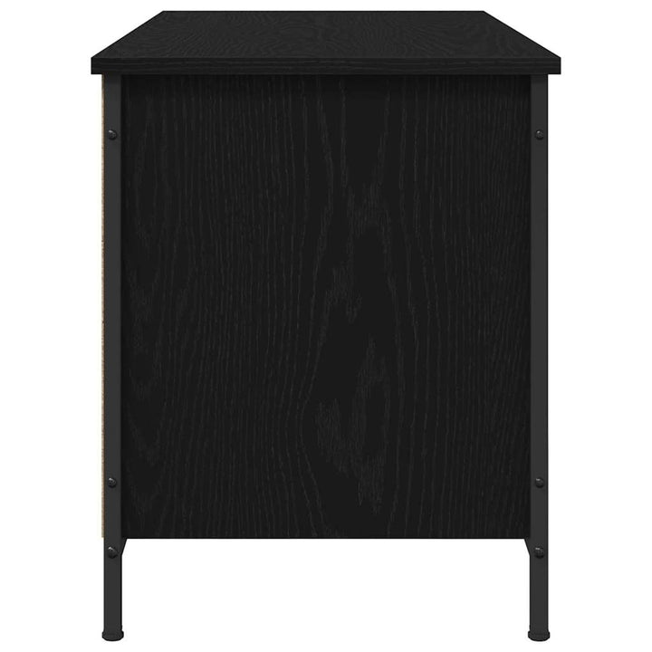 TV-skab Sort eg 100 x 40 x 50 cm Konstrueret træ