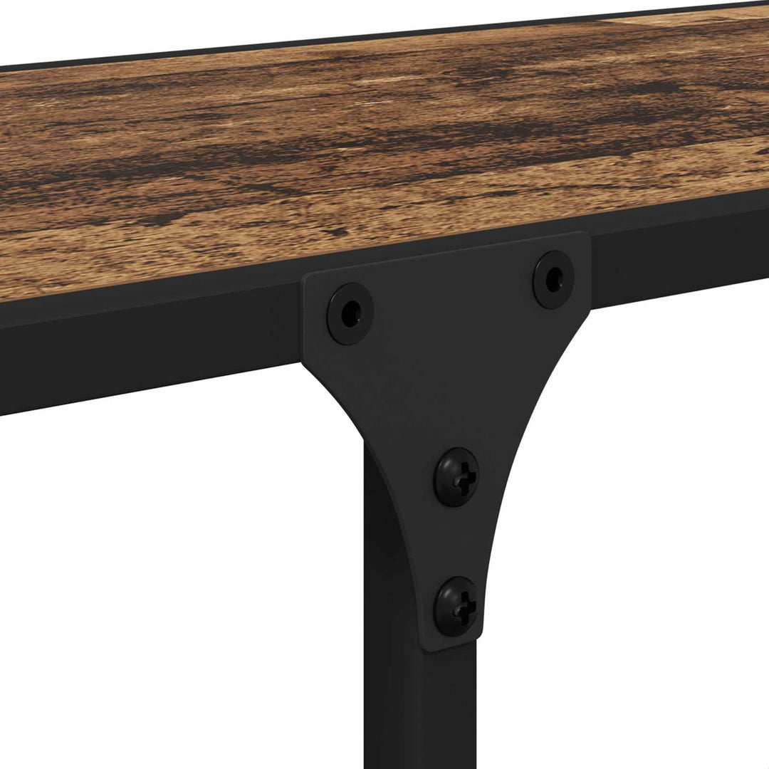 Bogreol Gammelt træ 100 x 32 x 170 cm Konstrueret træ