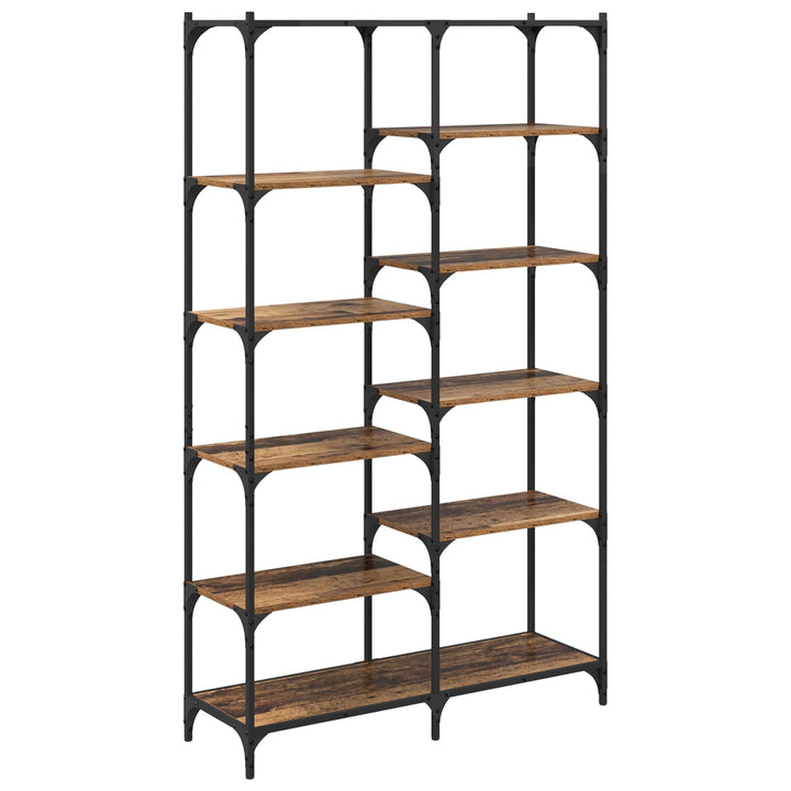 Bogreol Gammelt træ 100 x 32 x 170 cm Konstrueret træ