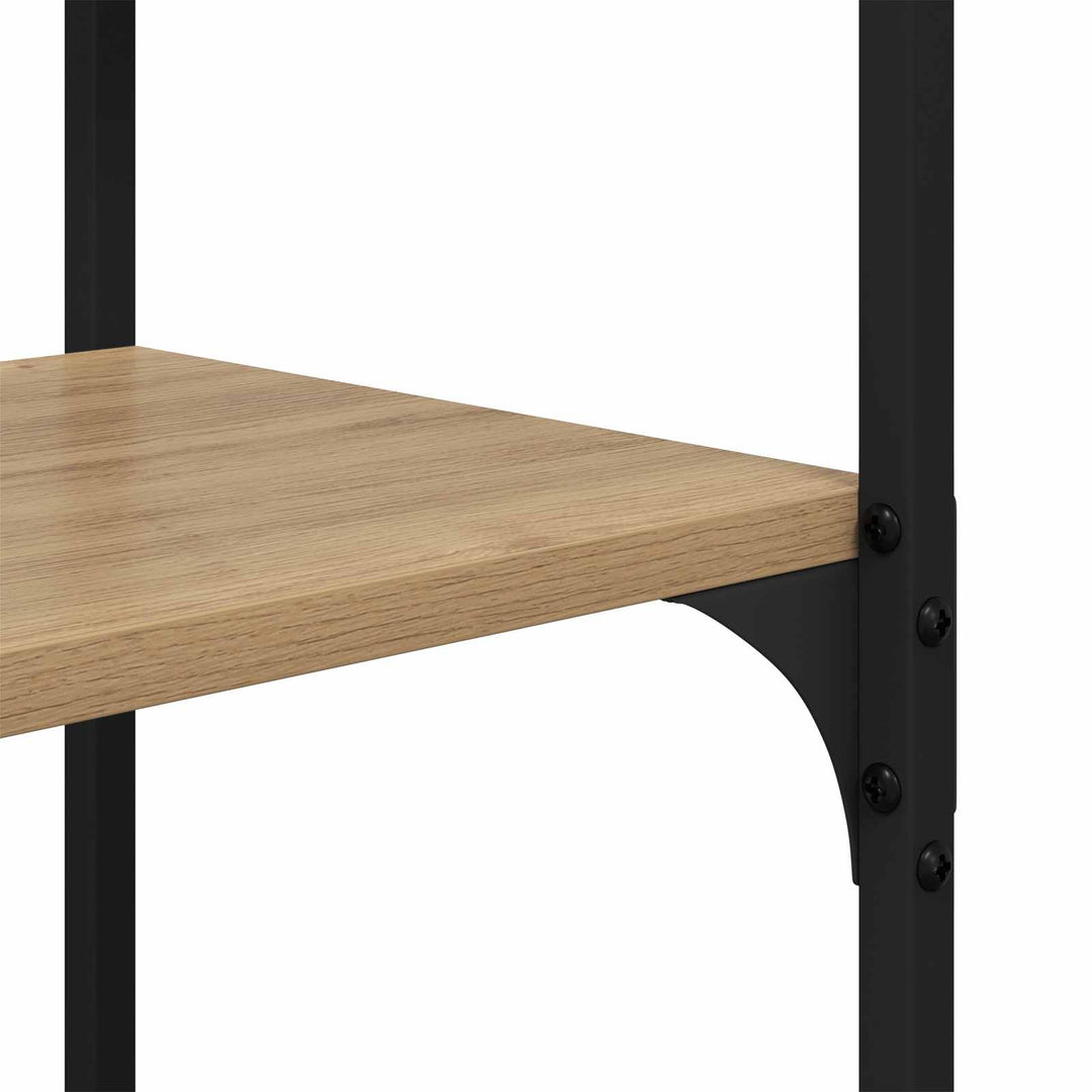 Bogreol 9 niveauer 100 x 32 x 170 cm Konstrueret træ artisan eg