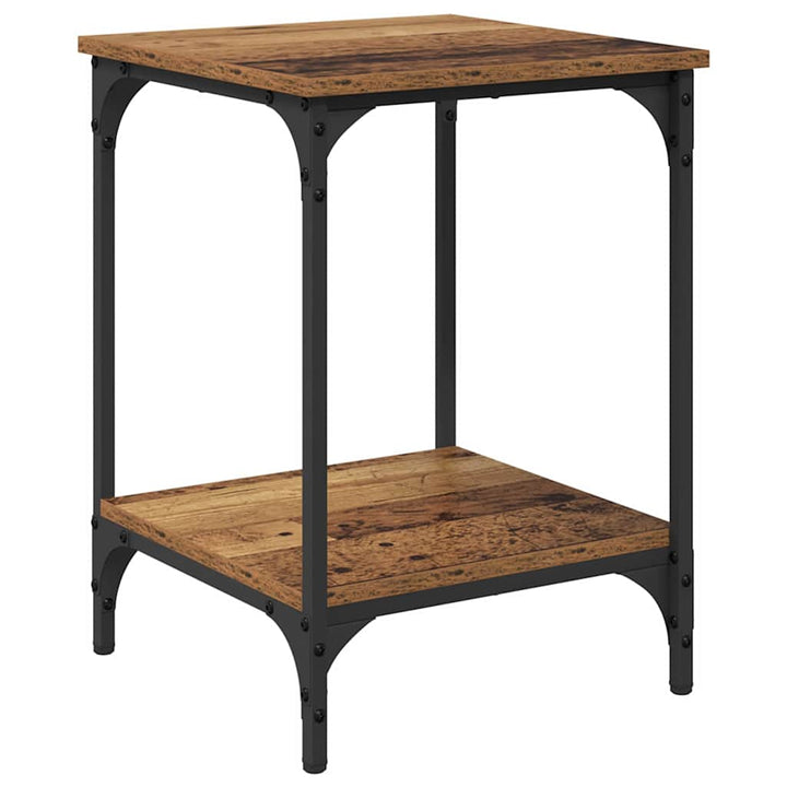 Sofabord Gammelt træ 40 x 40 x 55 cm Konstrueret træ