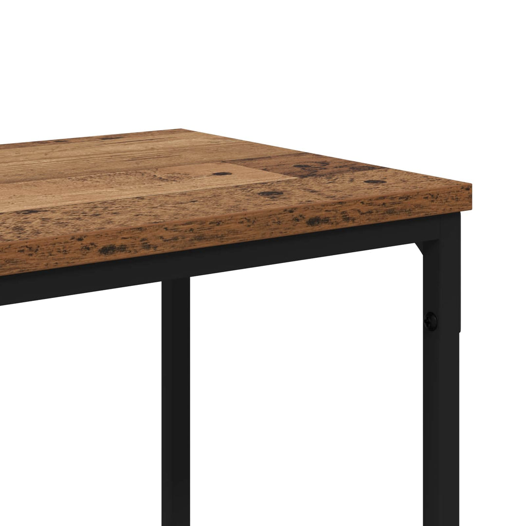 Konsolbord Gammelt træ 160 x 30 x 75 cm Konstrueret træ