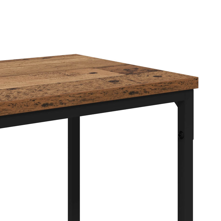 Konsolbord Gammelt træ 160 x 30 x 75 cm Konstrueret træ