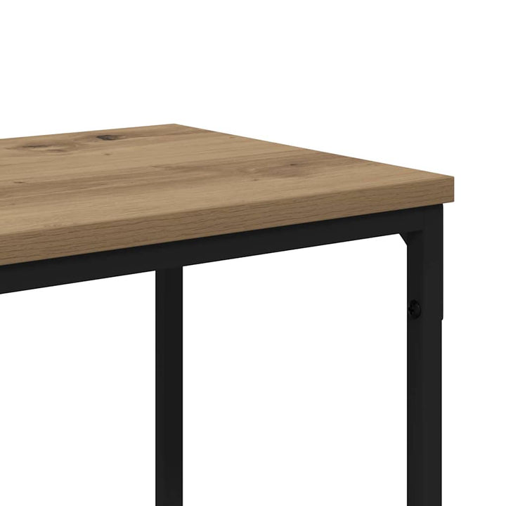 Konsolbord Artisan Egetræ 180 x 30 x 75 cm Konstrueret træ