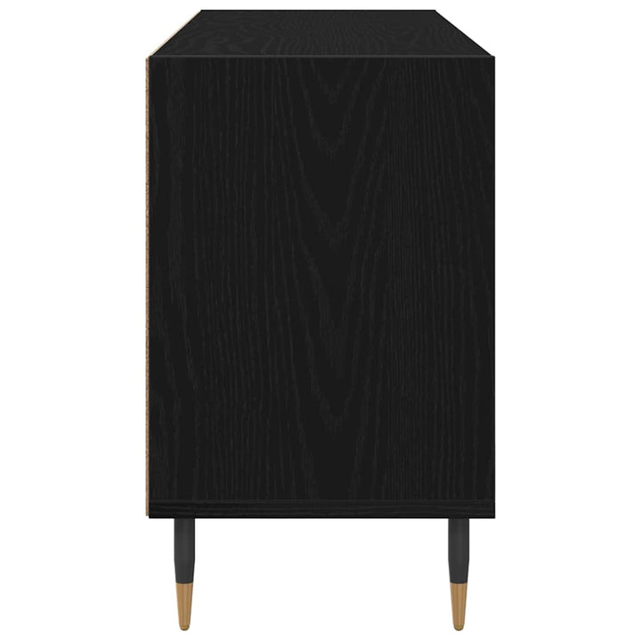 TV-skab 103,5 x 30 x 50 cm Sort eg Konstrueret træ
