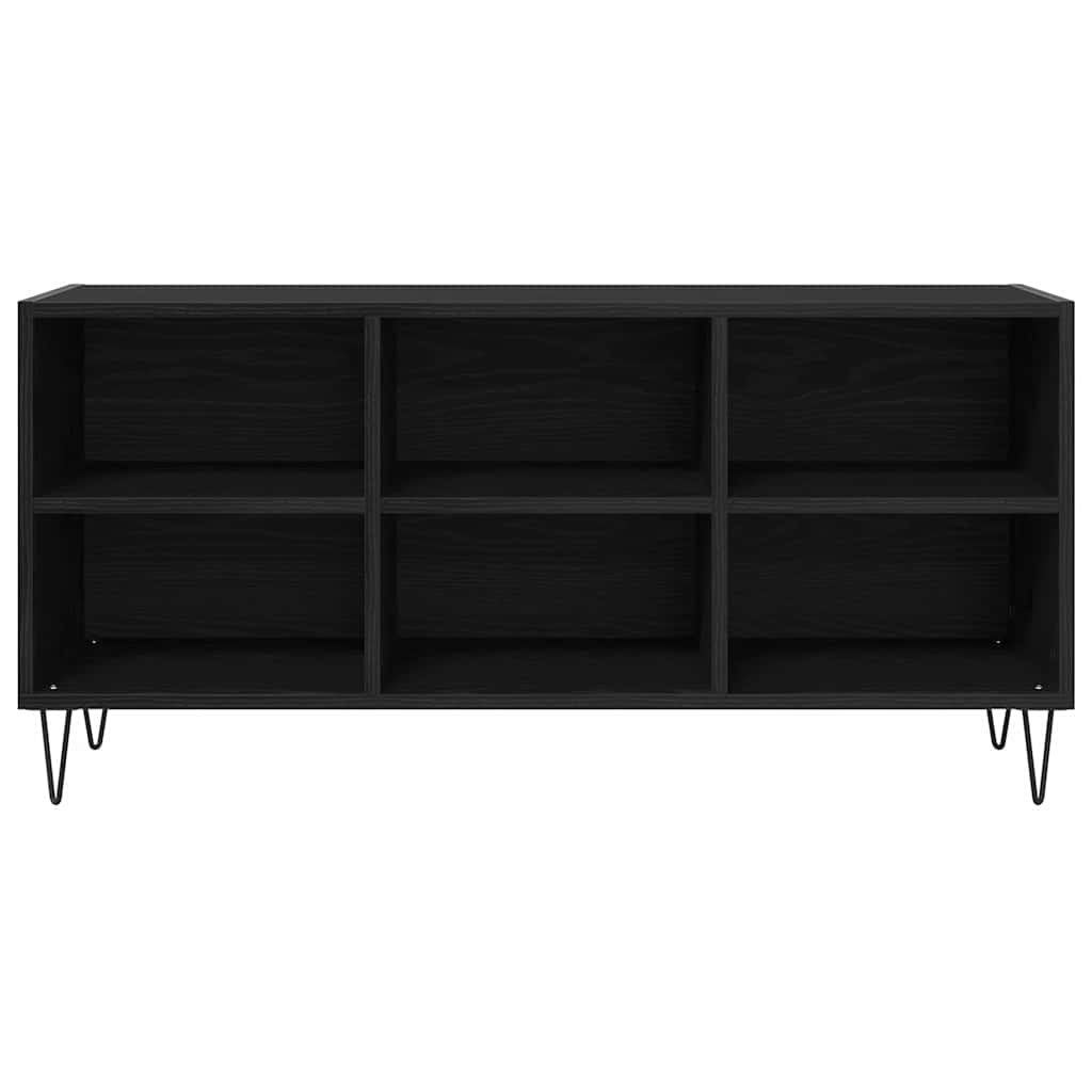TV-skab Sort eg 103,5 x 30 x 50 cm Konstrueret træ