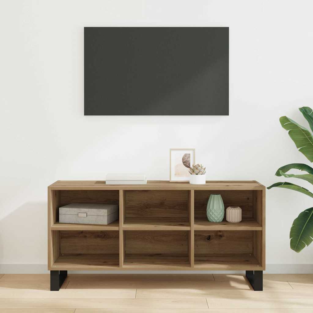 TV-skab 103,5 x 30 x 50 cm Artisan Egetræ Konstrueret træ