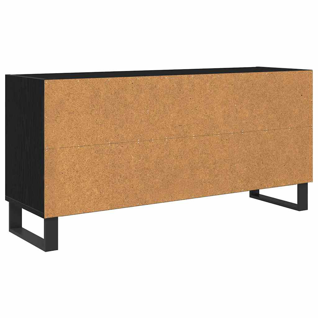 TV-skab 103,5 x 30 x 50 cm Sort eg Konstrueret træ