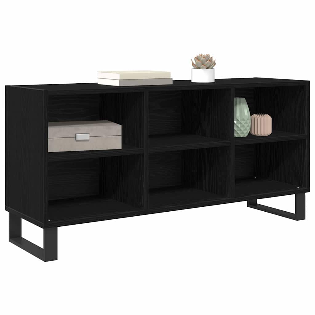 TV-skab 103,5 x 30 x 50 cm Sort eg Konstrueret træ