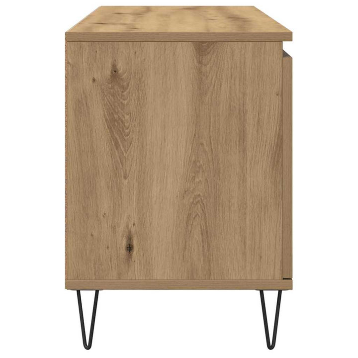 TV-skab Artisan Egetræ 104 x 35 x 50 cm Konstrueret træ