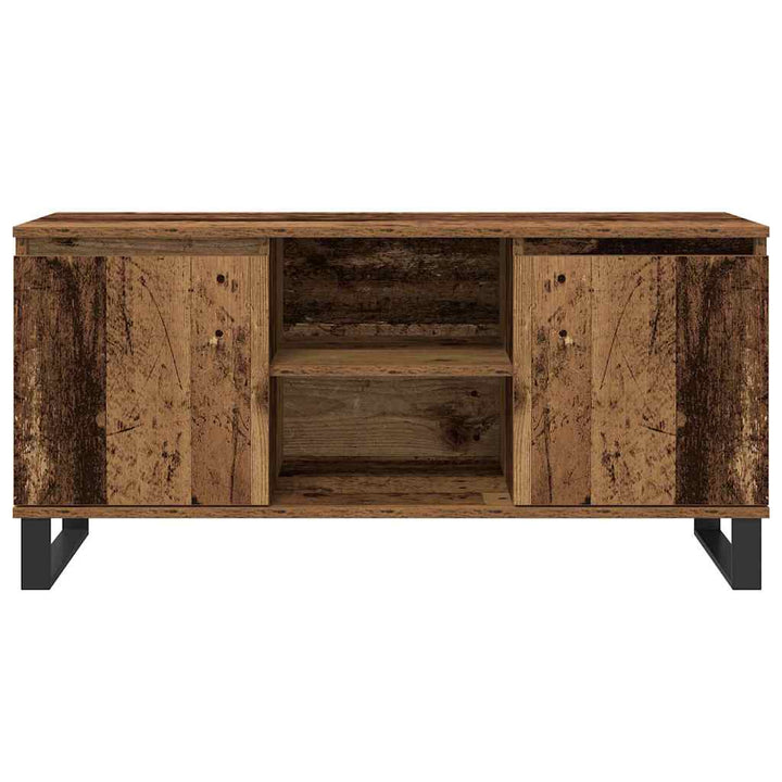 TV-skab Gammelt træ 104 x 35 x 50 cm Konstrueret træ
