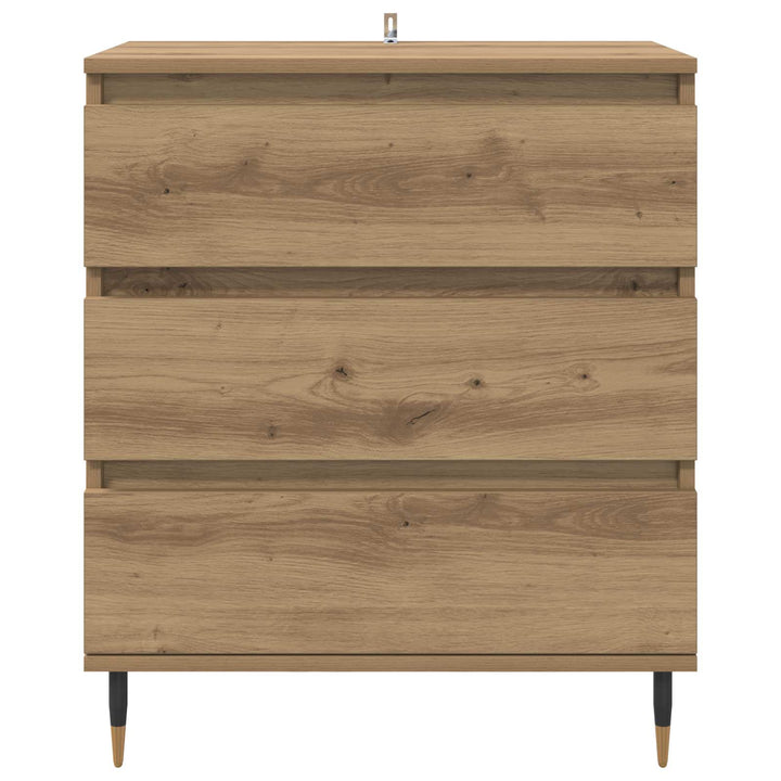 Sideboard Artisan Egetræ 60 x 35 x 70 cm Konstrueret træ
