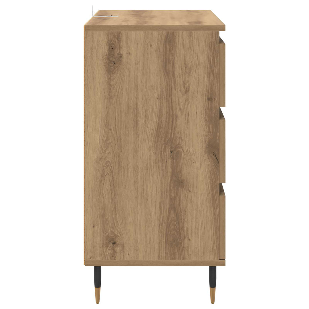 Sideboard Artisan Egetræ 60 x 35 x 70 cm Konstrueret træ
