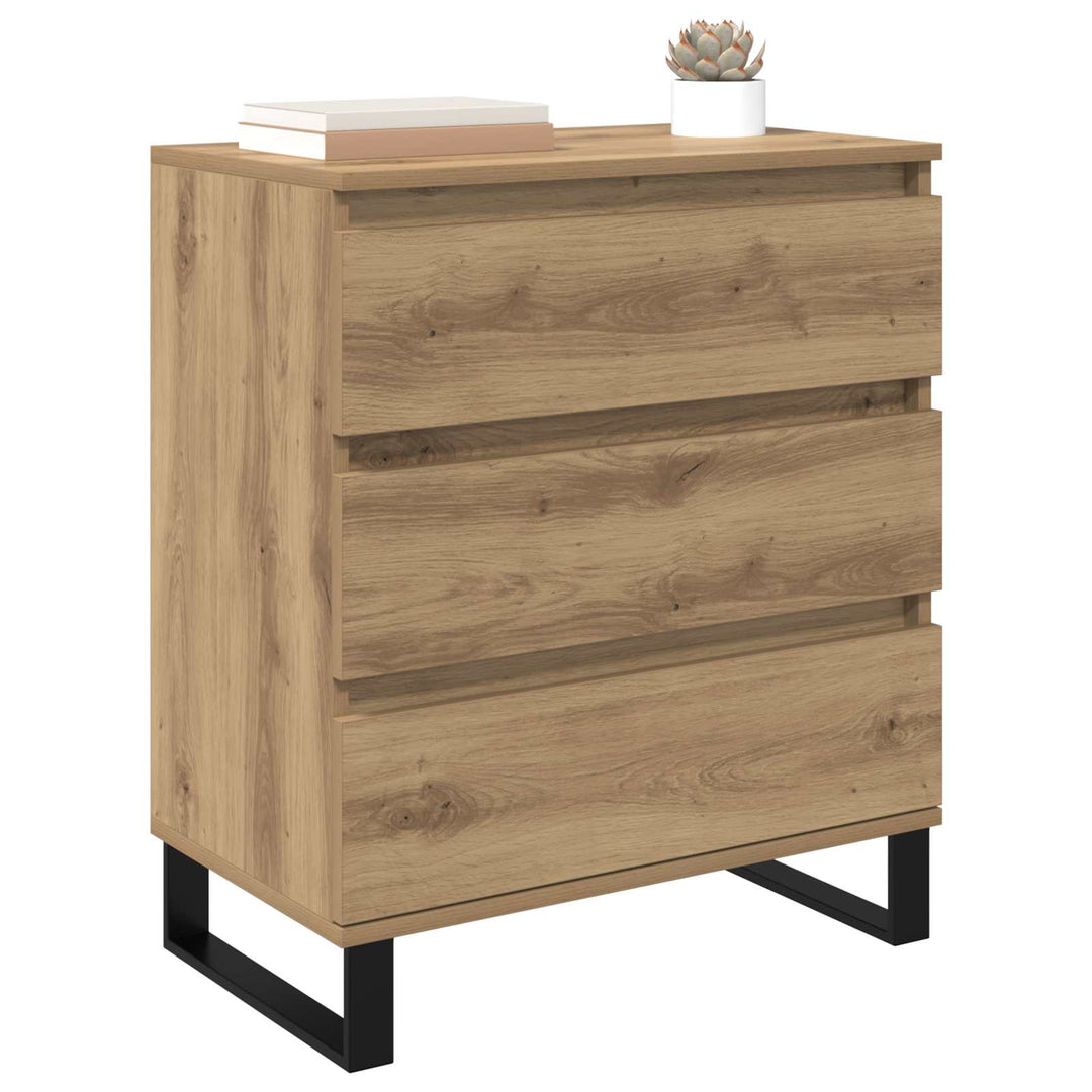 Sideboard Artisan Egetræ 60 x 35 x 70 cm Konstrueret træ