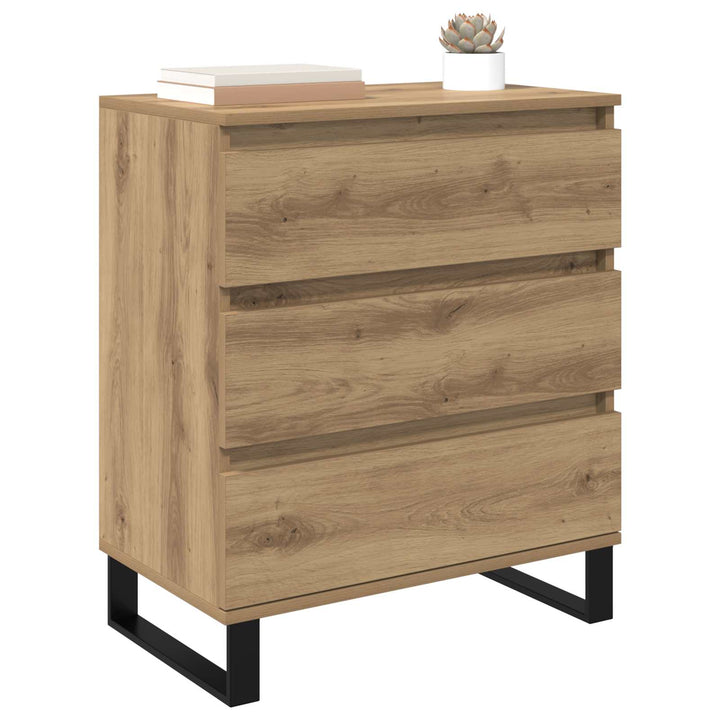Sideboard Artisan Egetræ 60 x 35 x 70 cm Konstrueret træ