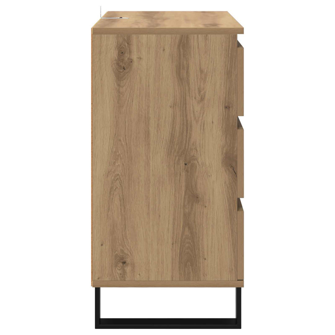 Sideboard Artisan Egetræ 60 x 35 x 70 cm Konstrueret træ