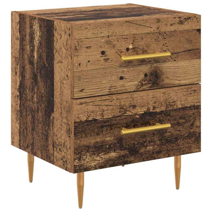 Natskab Gammelt træ 40 x 35 x 47,5 cm Konstrueret træ