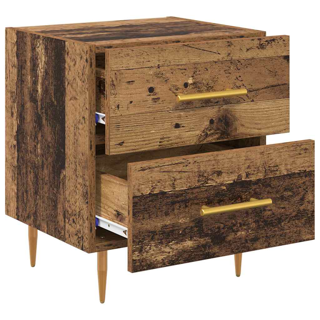 Natskab Gammelt træ 40 x 35 x 47,5 cm Konstrueret træ