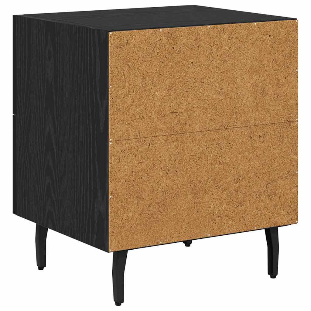 Natskab Sort eg 40 x 35 x 47,5 cm Konstrueret træ