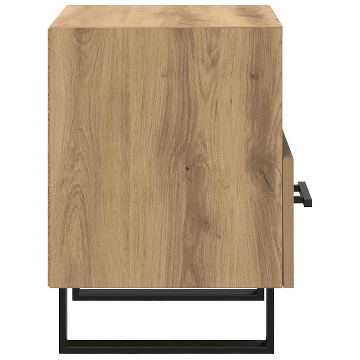 Natskab 2 pcs Artisan Egetræ 40 x 35 x 47,5 cm Konstrueret træ