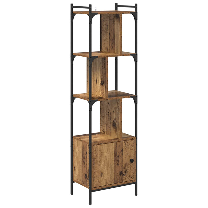 Bogreol Gammelt træ 44,5 x 30 x 154,5 cm Konstrueret træ