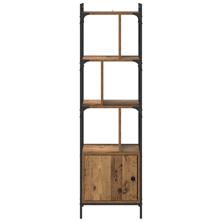 Bogreol Gammelt træ 44,5 x 30 x 154,5 cm Konstrueret træ
