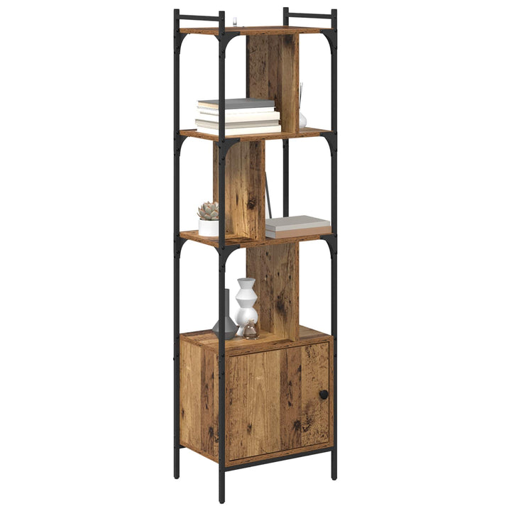 Bogreol Gammelt træ 44,5 x 30 x 154,5 cm Konstrueret træ