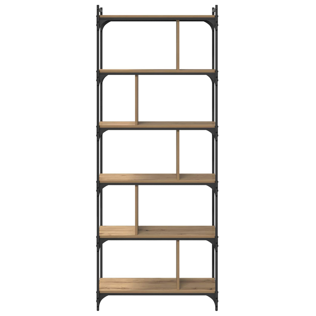 Bogreol artisan eg 76 x 32 x 192 cm Konstrueret træ