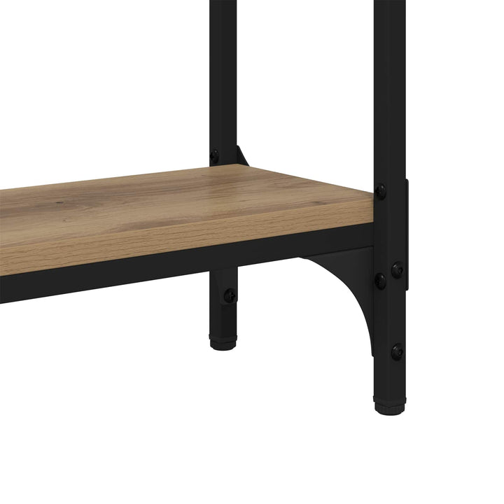 Konsolbord Artisan Egetræ 100 x 22,5 x 75 cm Konstrueret træ