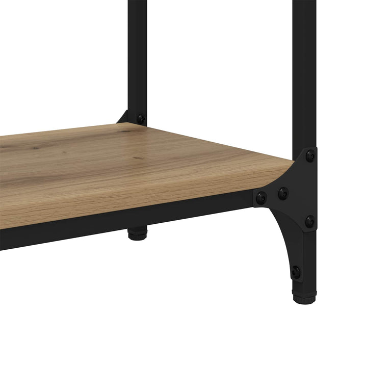 Konsolbord Artisan Egetræ 100 x 29 x 75 cm Konstrueret træ