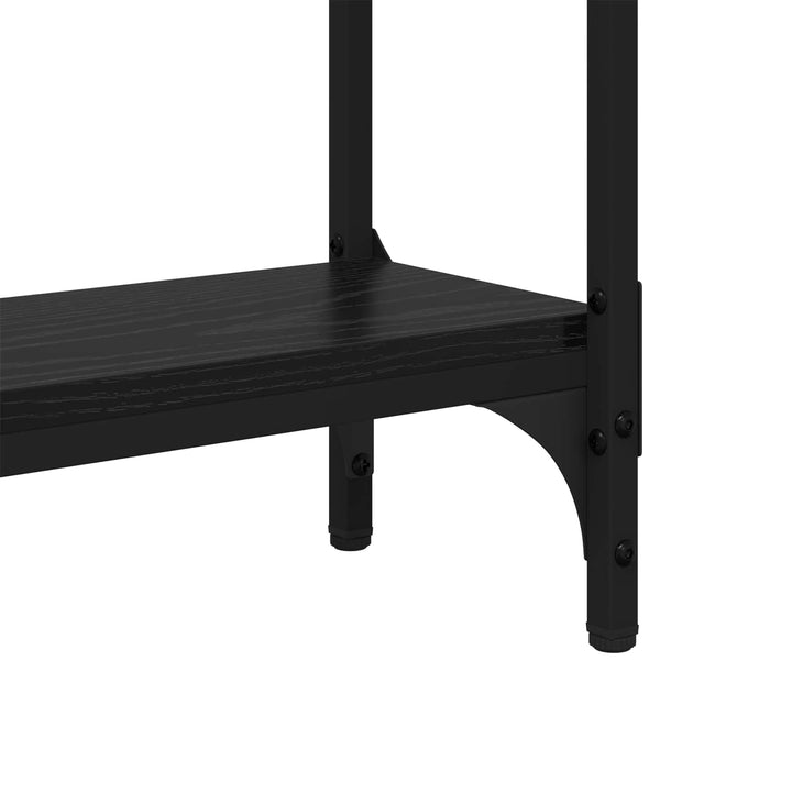 Konsolbord Sort eg 100 x 29 x 75 cm Konstrueret træ