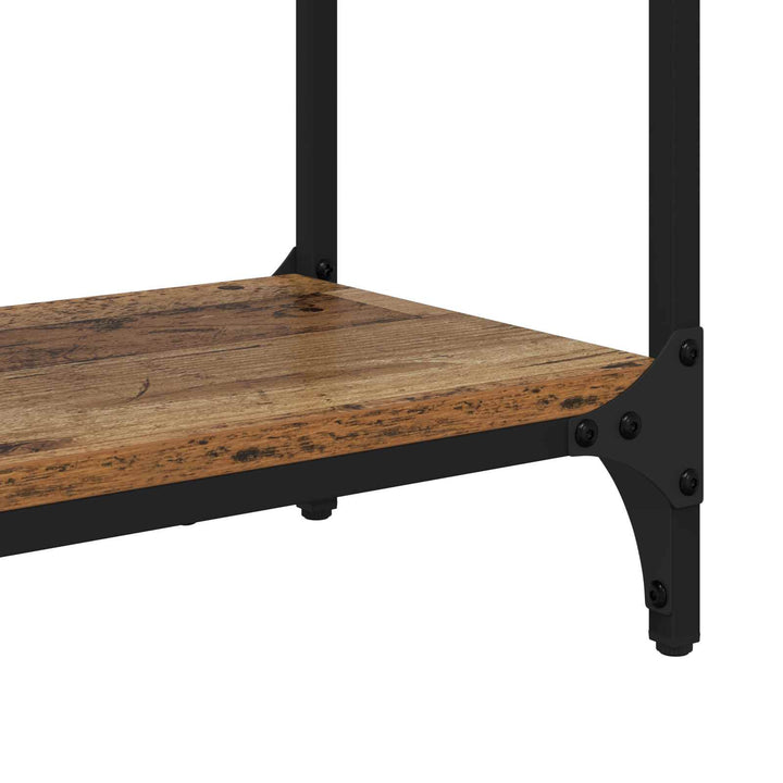Konsolbord Gammelt træ 75 x 29 x 75 cm Konstrueret træ