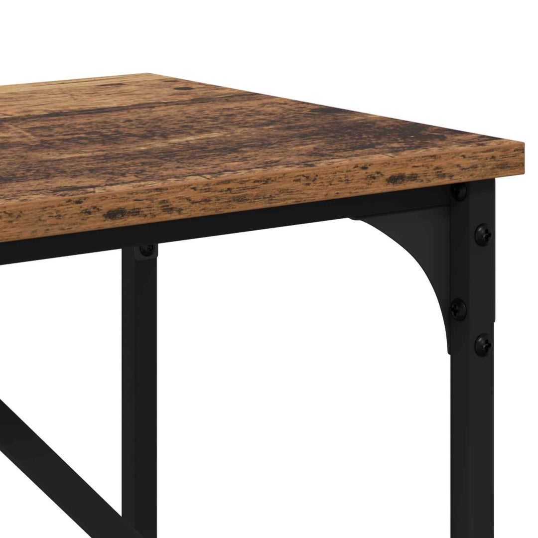 Konsolbord Gammelt træ 75 x 32 x 75 cm Konstrueret træ