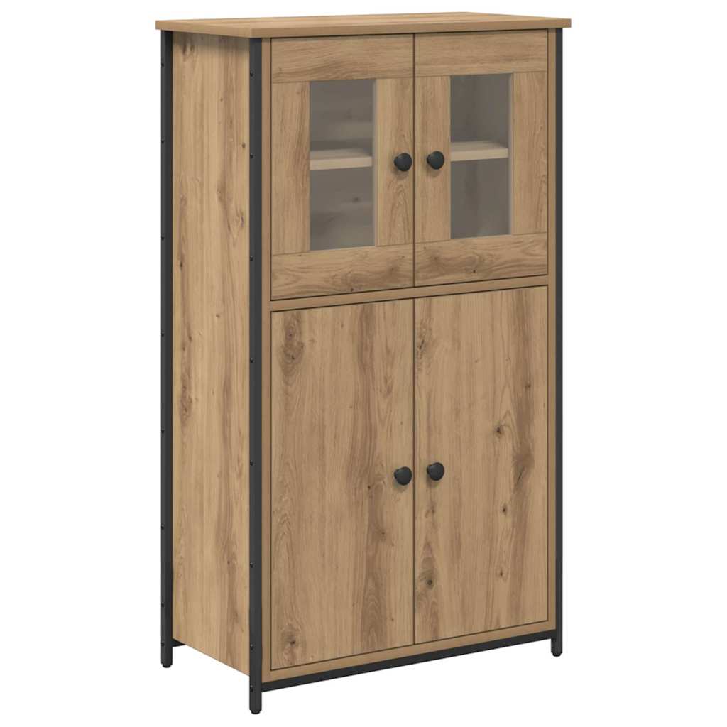 Highboard Artisan Egetræ 62 x 32 x 106,5 cm Konstrueret træ
