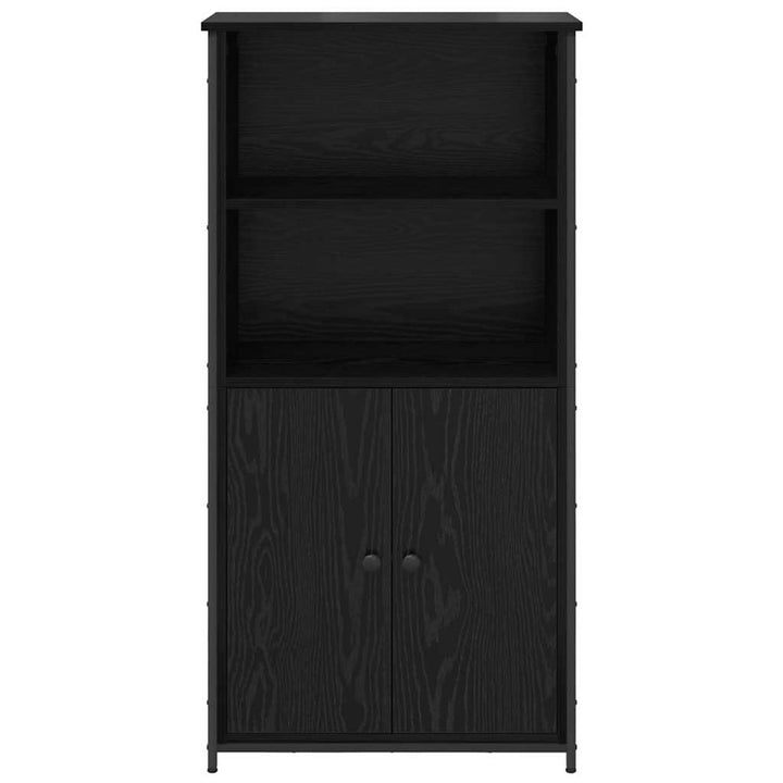 Highboard Sort eg 62 x 36 x 121,5 cm Konstrueret træ