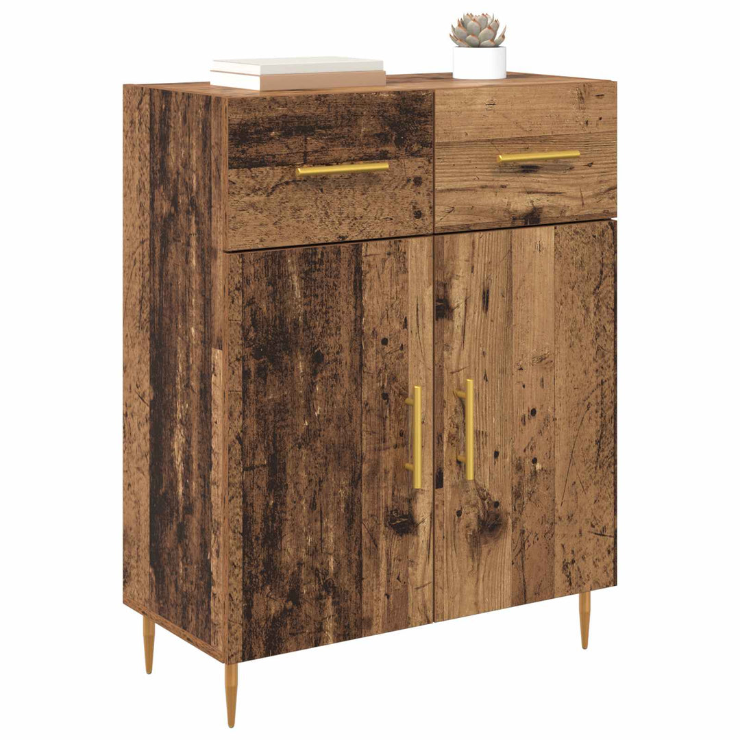 Sideboard Gammelt træ 69,5 x 34 x 90 cm Konstrueret træ